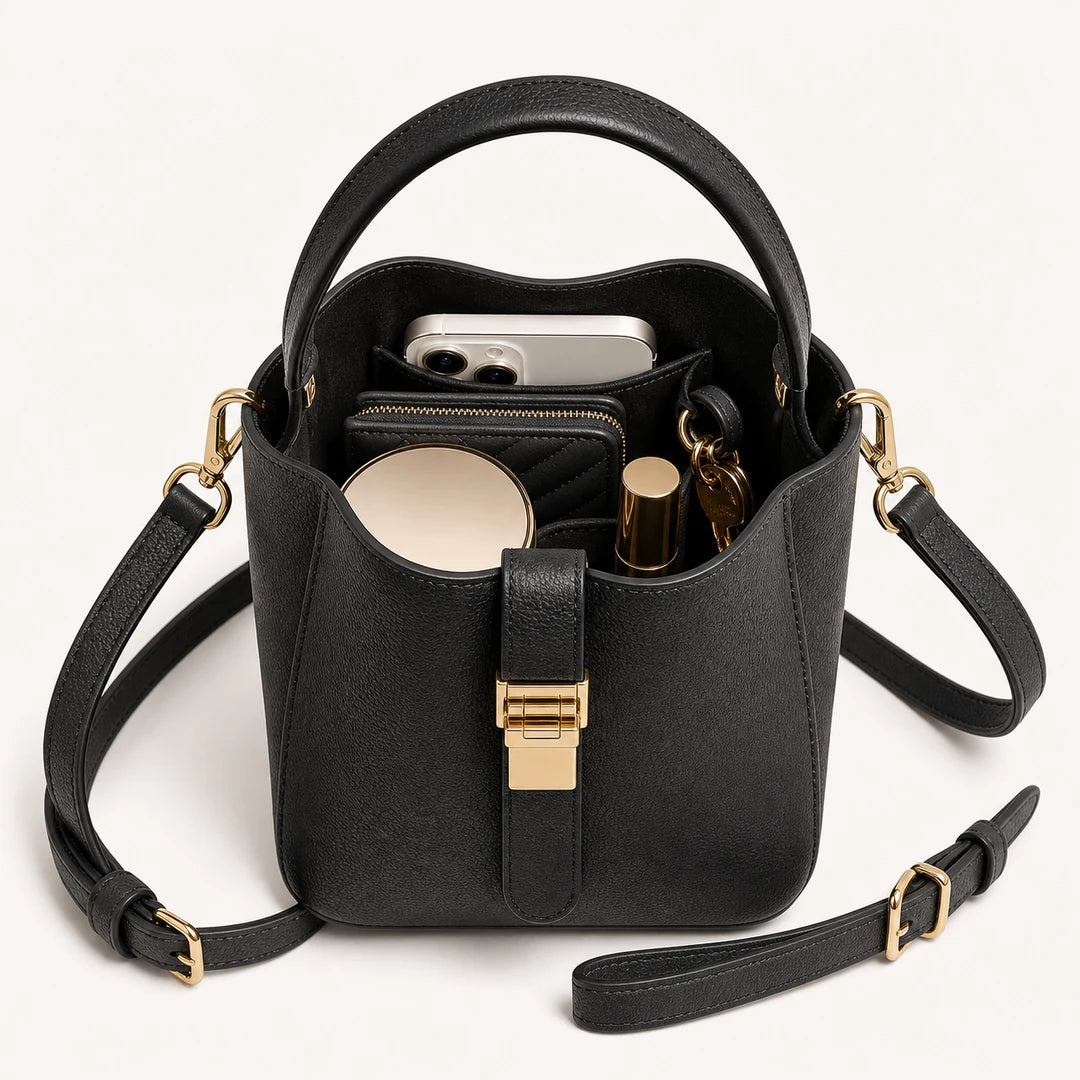 bolsa-saco-feminina-transversal-siena-bucket-preto-sofisticada-interior