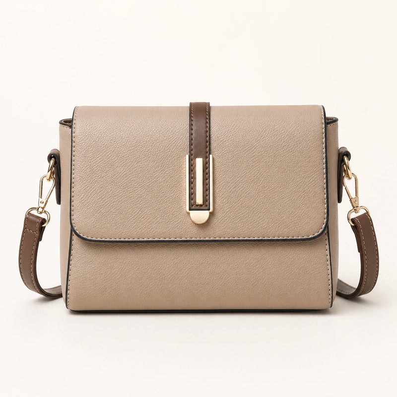 Bolsa Transversal Feminina Stoneveil Khaki da Femily — imagem de catálogo 1