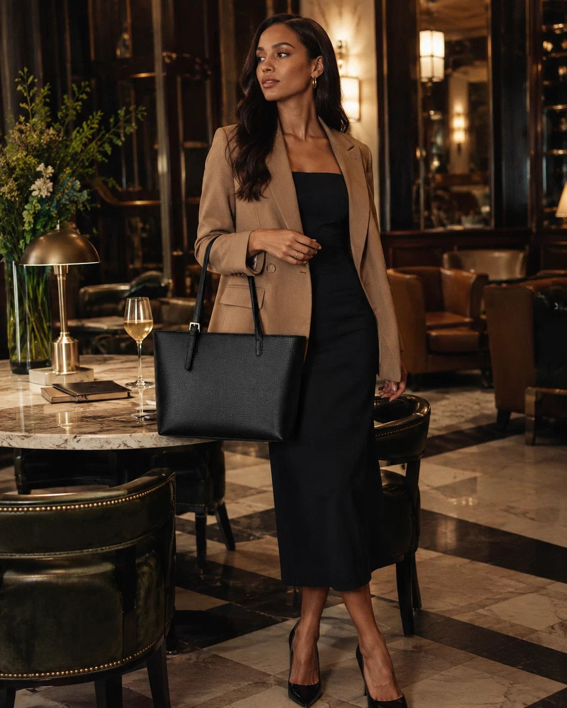 bolsa-feminina-alura-preto-em-couro-genuino-estruturada-em-uso