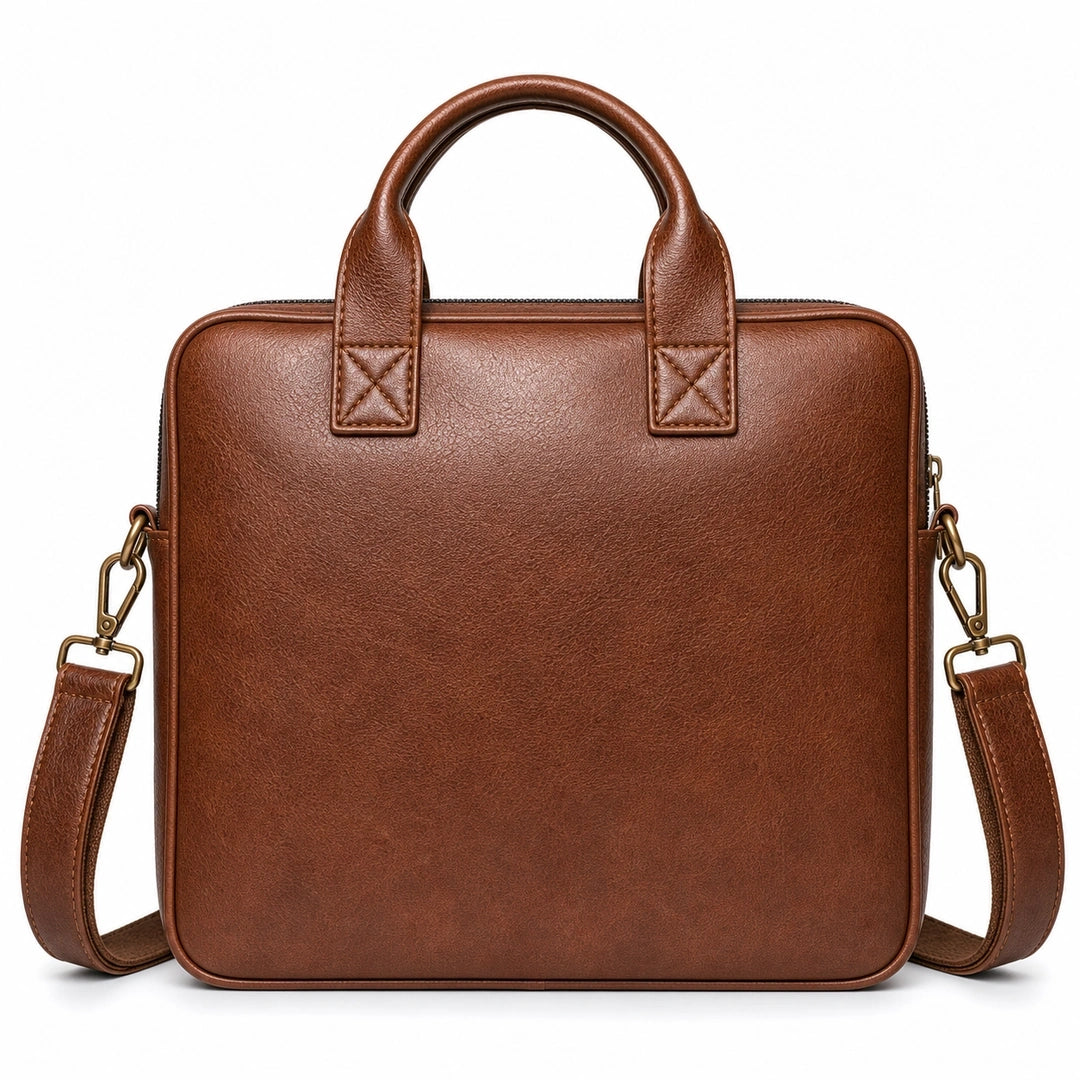 bolsa-feminina-para-notebook-elan-nylon-marrom-expansivel-imagem-produto